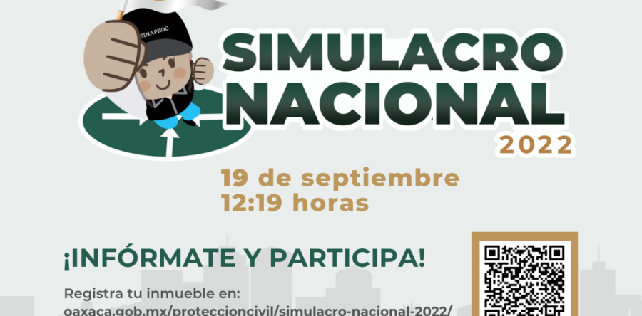 Convoca CEPCO a participar en el Simulacro Nacional 2022; se abre registro de inmuebles