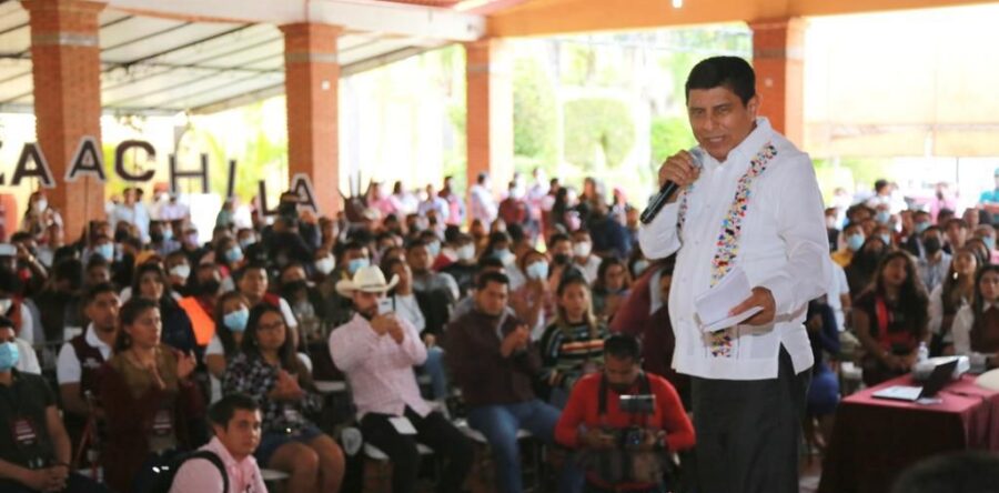 Jóvenes, el impulso del presente y futuro de la gran transformación en Oaxaca: Salomón Jara