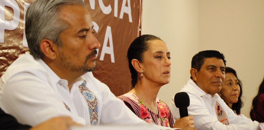 Reconoce Claudia Sheinbaum trabajo de Alejandro Murat