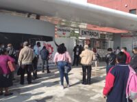 UGOCP protesta en Ciudad Administrativa piden atención a sus demandas