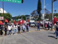Marcha la Sección 22, colectivos y organizaciones sociales por el Día Internacional de la Desaparición Forzada