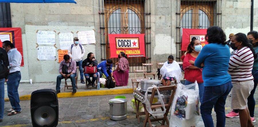 Arriba COCEI-Nueva Generación al Palacio de Gobierno