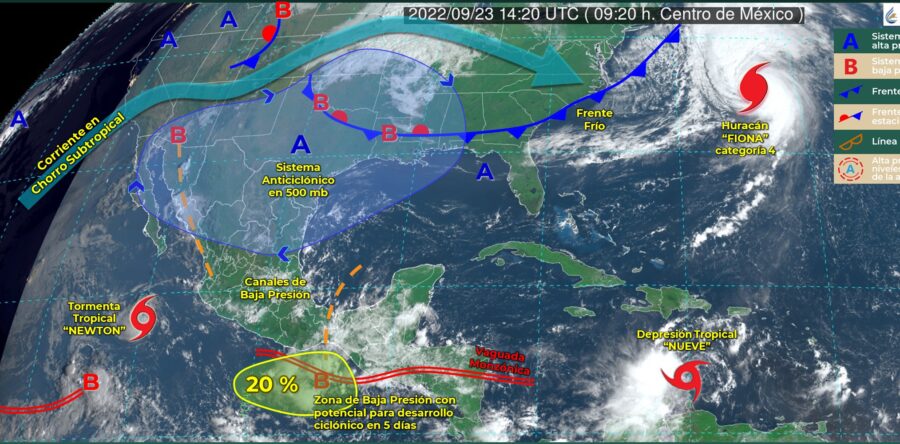 Zona de Convergencia Intertropical generará chubascos y tormentas con posible actividad eléctrica en Oaxaca
