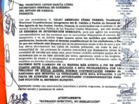 Envía mensaje Salomón Jara a grupos de presión y chantaje: Alfredo Martínez de Aguilar