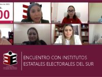 Realiza IEEPCO Encuentro con Institutos Estatales Electorales del Sur sobre derechos políticos de las juventudes