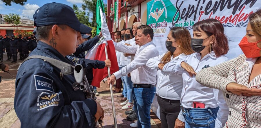 Con respeto, Ayuntamiento de Santa Lucía del Camino recuerda a las víctimas del sismo del 2017