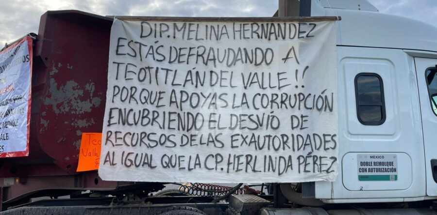 Pobladores de Teotitlán Del Valle piden respeto a su actual autoridad municipal