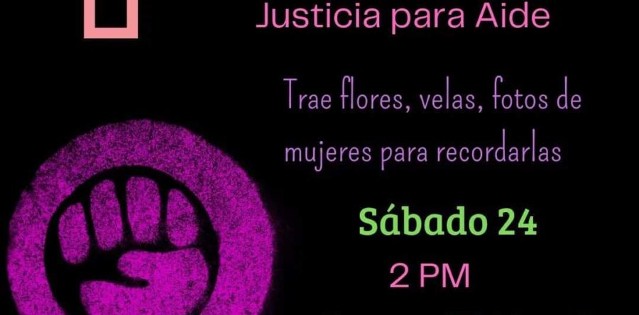 Realizarán un altar por las víctimas de feminicidios en el Parque el Llano