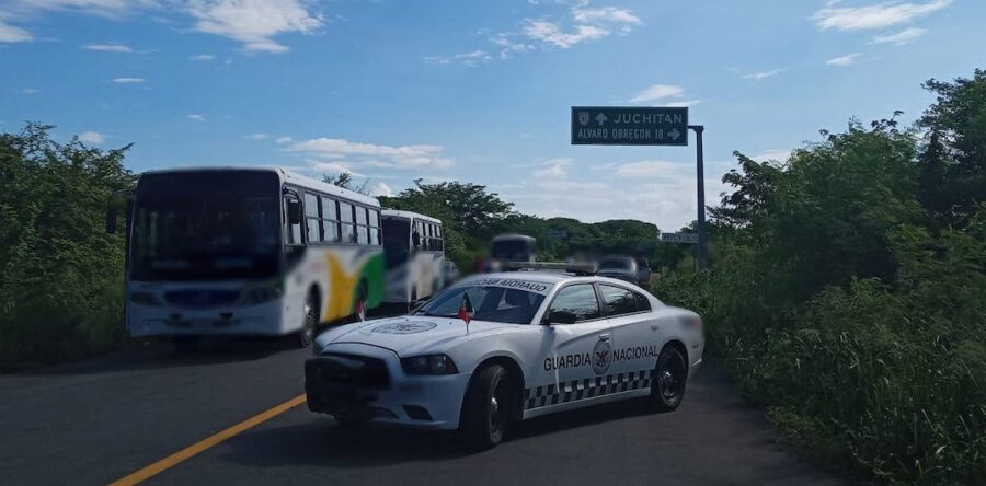 El Istmo de Tehuantepec registra dos bloqueos carreteros