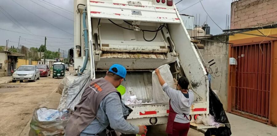 Inició la recolección de basura inorgánica debidamente separada