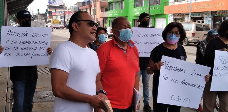 Colonos piden que se atienda la problemática de la basura en el playón