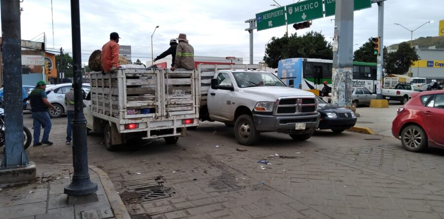 Con un bloqueo logran que se lleven su basura