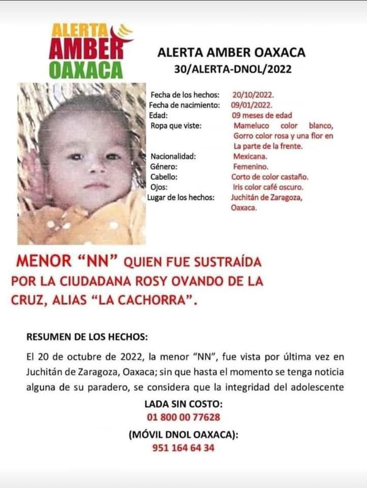 Niñera que se llevó a bebé de vacaciones nunca regresó; es buscada por la Fiscalía