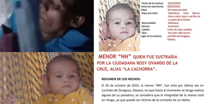 Niñera que se llevó a bebé de vacaciones nunca regresó; es buscada por la Fiscalía