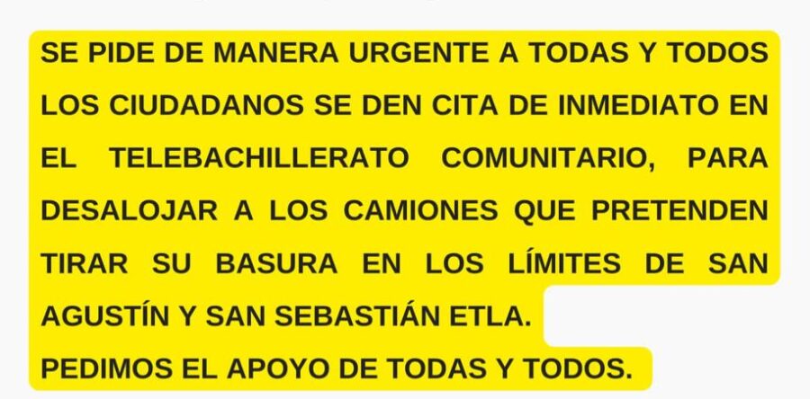 Imponen multa millonaria a Oaxaca de Juárez por arrojar basura en Etla
