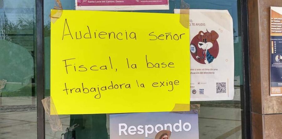 Exigen trabajadores de la FGEO condiciones básicas para laborar