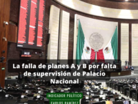 La falla de planes A y B por falta de supervisión de Palacio Nacional | Carlos Ramírez