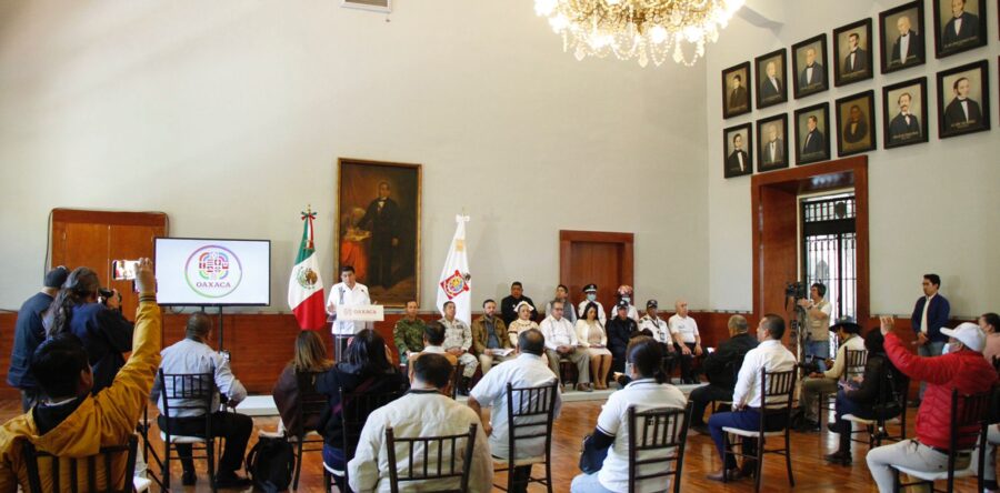 Garantizan la seguridad y gobernabilidad en Oaxaca