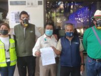 Protestan ambientalistas en la Semarnat