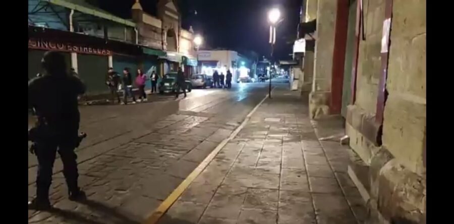 Asesinan a dos hombres en pleno Centro Histórico de Oaxaca