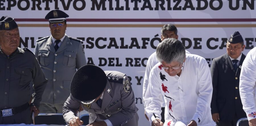 Municipio de Oaxaca de Juárez y Pentathlón Deportivo Militarizado Universitario firman convenio