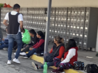 Protestan trabajadores de la maquiladora Magdatex piden el pago de sus salarios