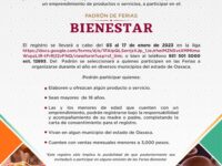 Inicia Sebienti el registro para las “Ferias Bienestar”