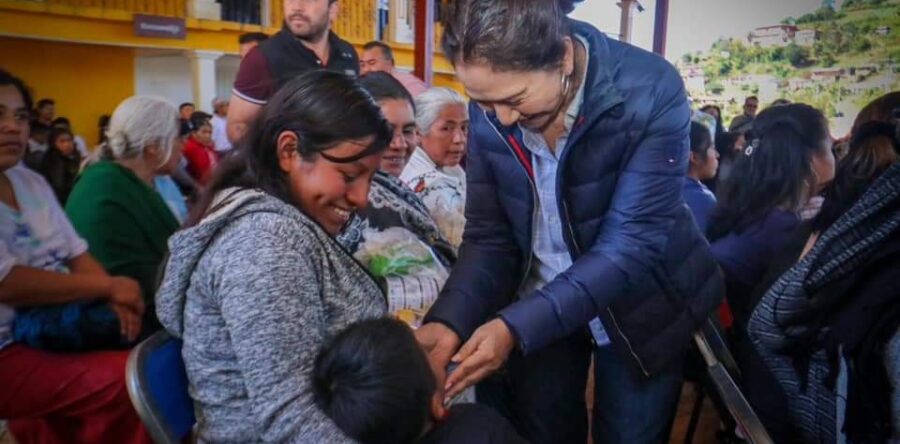 Fortalece DIF Oaxaca alimentación de casi mil familias de la Sierra Juárez