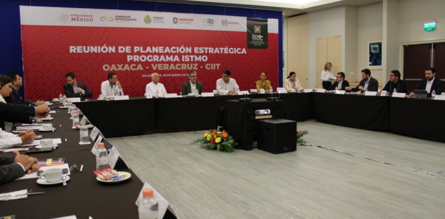 Participa Gobierno de Oaxaca en primera Reunión de Planeación Estratégica del Programa Istmo Oaxaca-Veracruz-CIIT