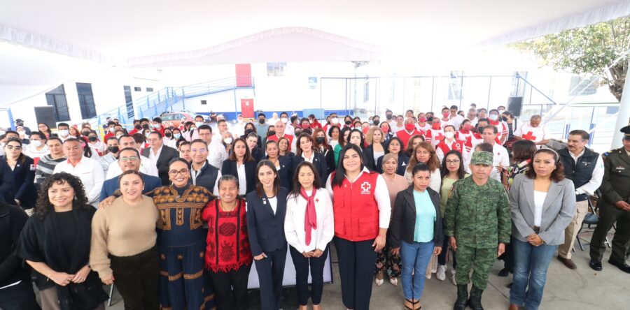 Nombran a Irma Bolaños como Presidenta Honoraria de la delegación estatal de la Cruz Roja Mexicana