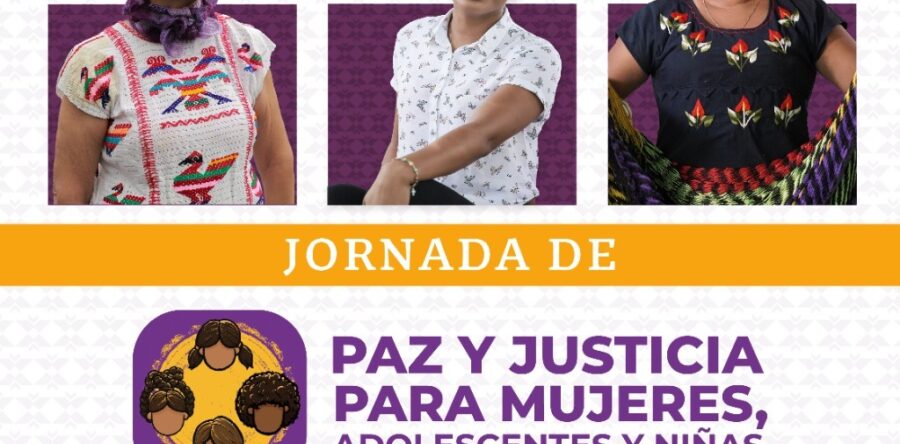 Llegará a la Costa “Jornada de Paz y Justicia para Mujeres Adolescentes y Niñas”
