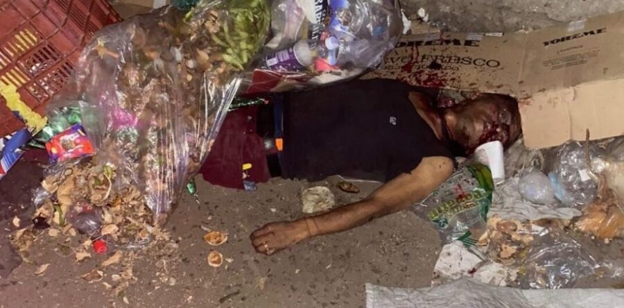 Asesinan a individuo cerca de la Central de Abasto