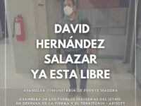 Con bloqueo violento logran la liberación de uno de los opositores del Corredor Interoceánico