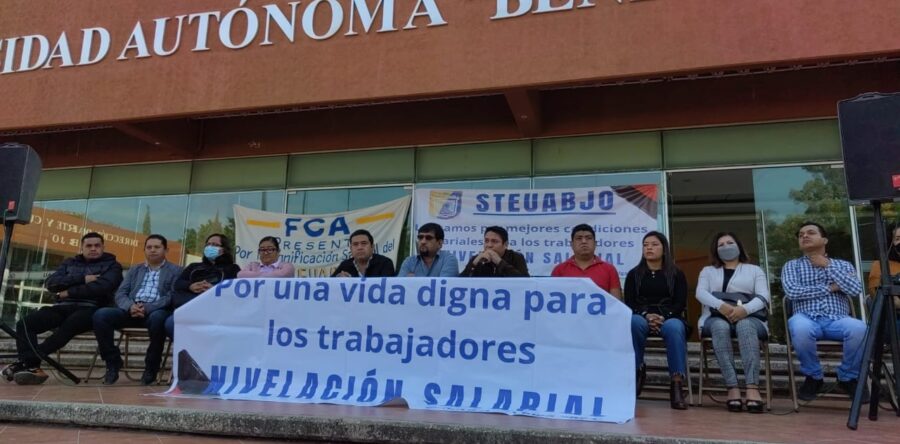 STEUABJO exige atención a su pliego de demandas