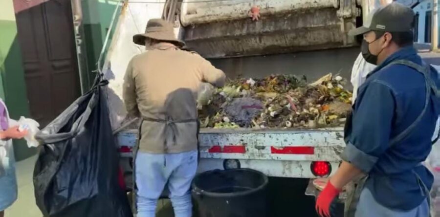 Respuesta favorable a la recolección de basura orgánica en la capital