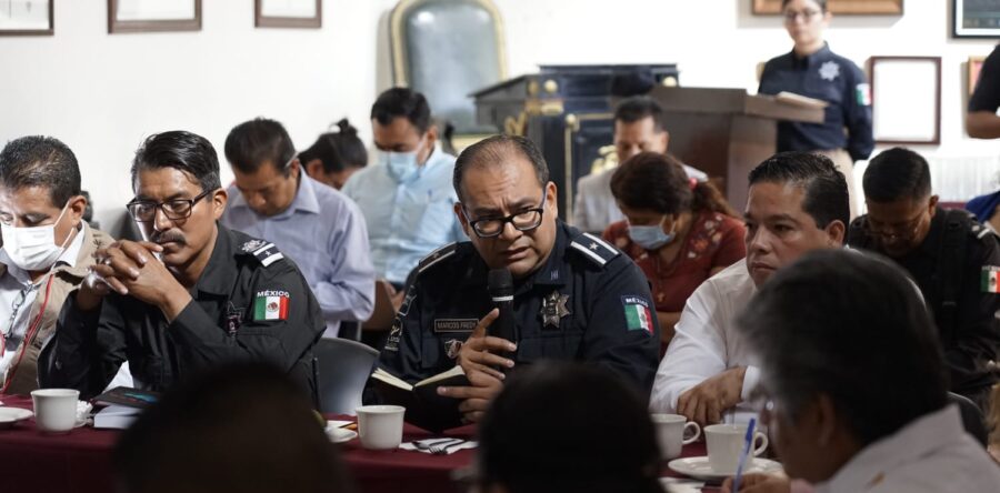 Continúa municipio de Oaxaca de Juárez trabajando en materia de seguridad