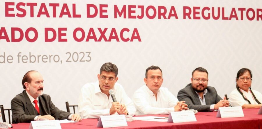 Por vez primera, instala Gobierno de Oaxaca Consejo Estatal de Mejora Regulatoria