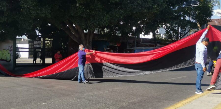 Marcha STEUABJO en exigencia de atención a su pliego de demandas