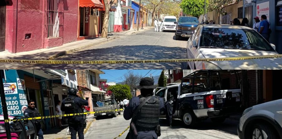 Asesinan a dos individuos en Oaxaca de Juárez y Xoxocotlán mientras que la policía estatal está en paro de labores