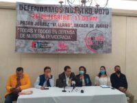 Convocan a marchar el próximo domingo a favor del INE