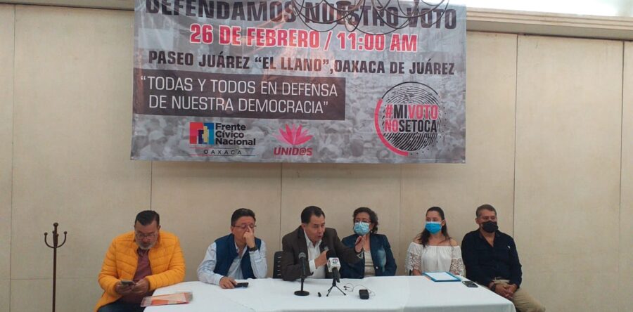 Convocan a marchar el próximo domingo a favor del INE