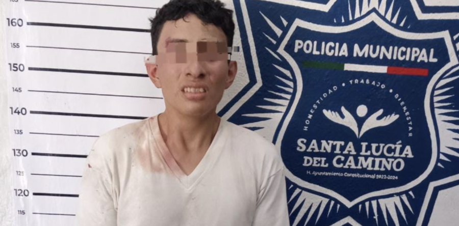 Roba celulares detenido en Santa Lucía del Camino