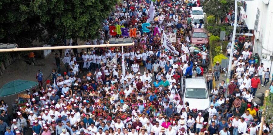 Con el gobierno de Salomón Jara, oaxaca vive una verdadera transformación: Benjamín Viveros