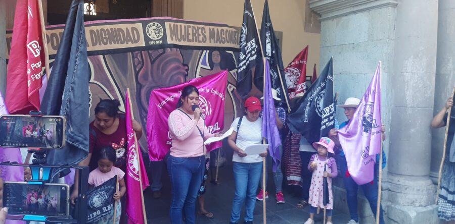 Anuncia movilización mujeres magonistas del CIPO-RFM en la capital del estado