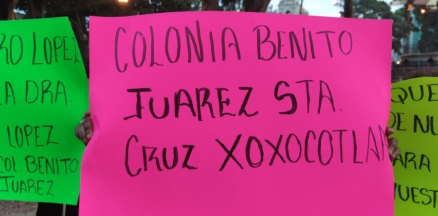 Habitantes de la colonia Benito Juárez piden tranquilidad y seguridad