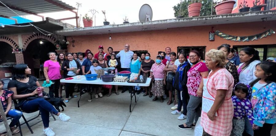 Celebra PRI estatal compromiso de sociedad civil con familias oaxaqueñas