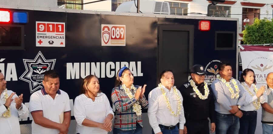 La Autoridad municipal de Santa Lucía del Camino puso en marcha el primer Módulo Táctico 1 (MT-1)