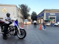 Con Operativo Vial de Semana Santa dan seguridad a viandantes en el Centro Histórico