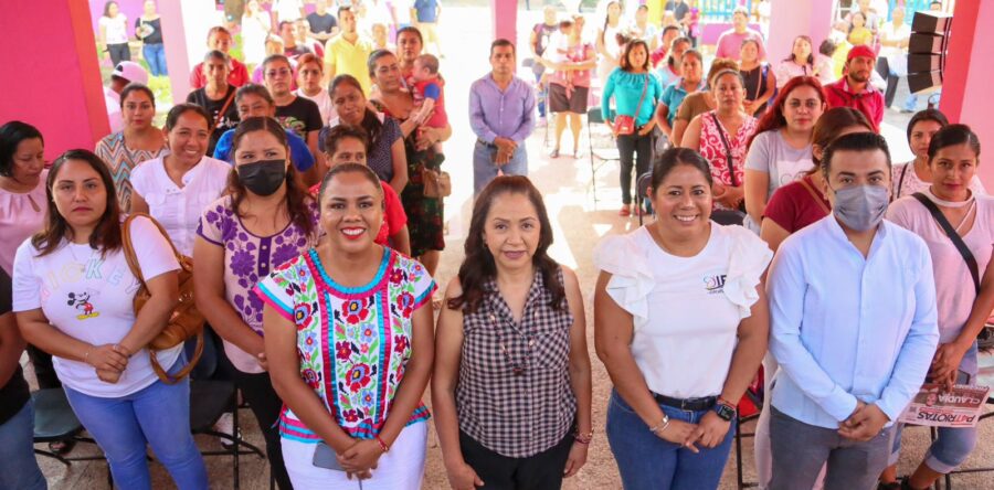 Atestigua Irma Bolaños la reinauguración de la UBR de Cuicatlán