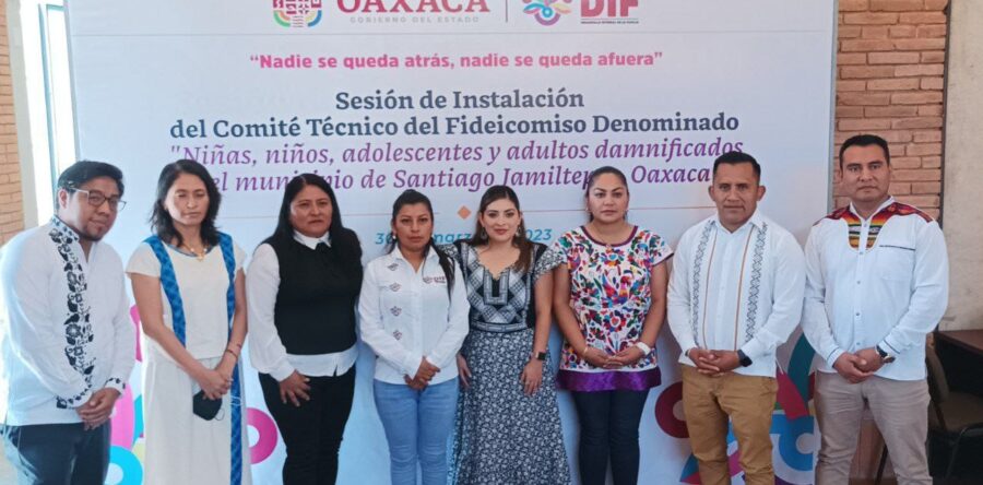 Instala el Sistema DIF Oaxaca el Consejo Estatal de los Centros de Atención